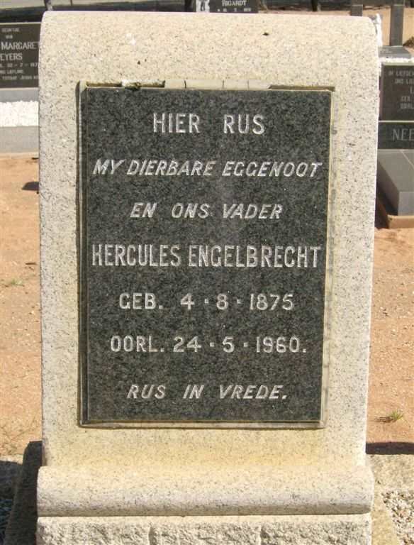 ENGELBRECHT Hercules 1875-1960