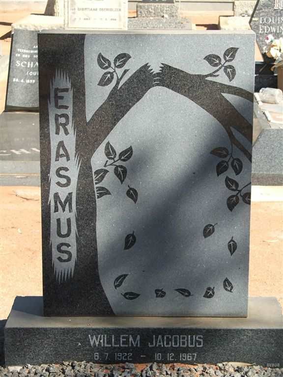 ERASMUS Willem Jacobus 1922-1967
