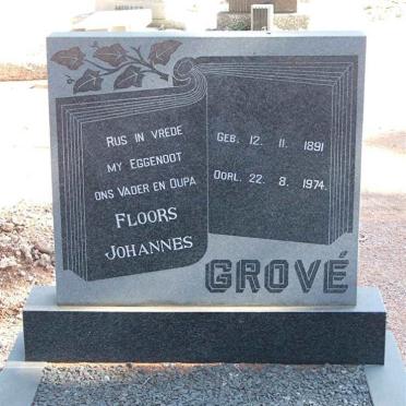GROVE Floors Johannes 1891-1974