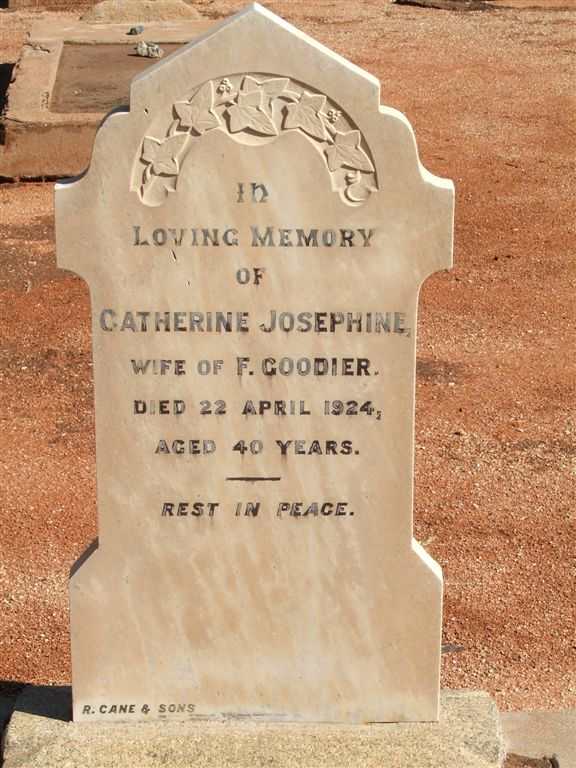 GOODIER Catherine Josephine -1924