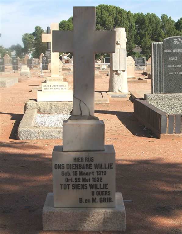 GRIB Willie 1912-1932