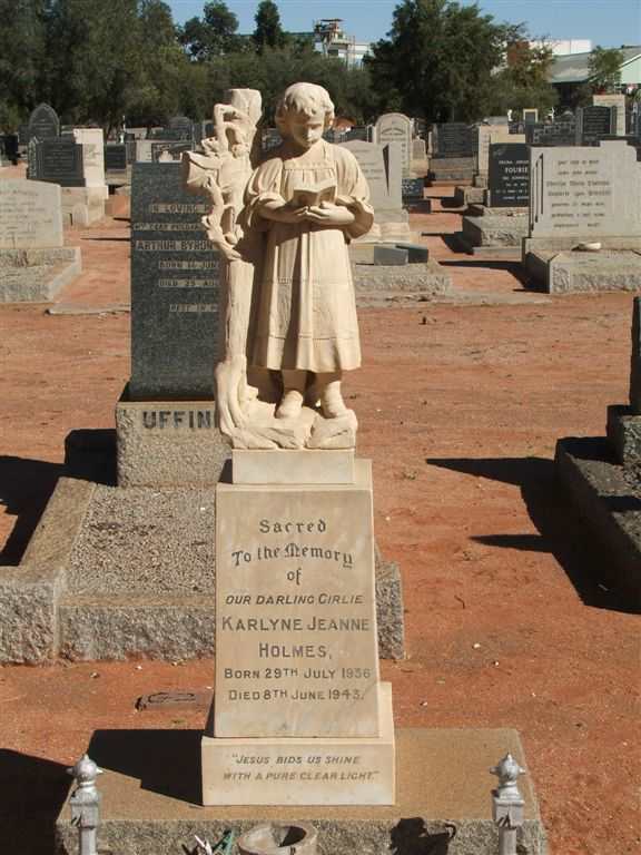 HOLMES Karlyne Jeanne 1936-1943