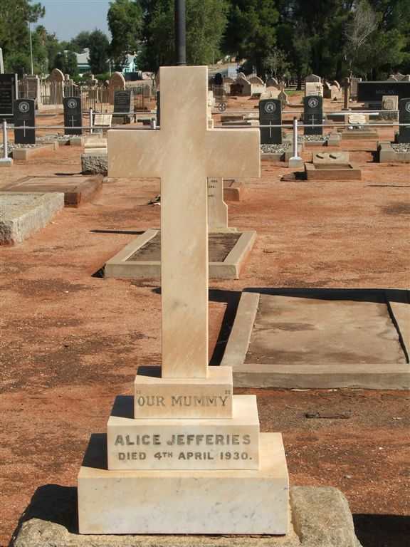 JEFFERIES Alice -1930