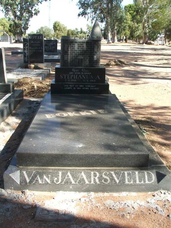 JAARSVELD Stephanus A., van 1946-1969