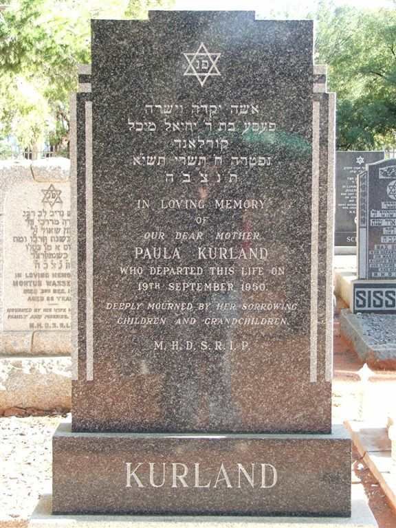 KURLAND Paula -1950