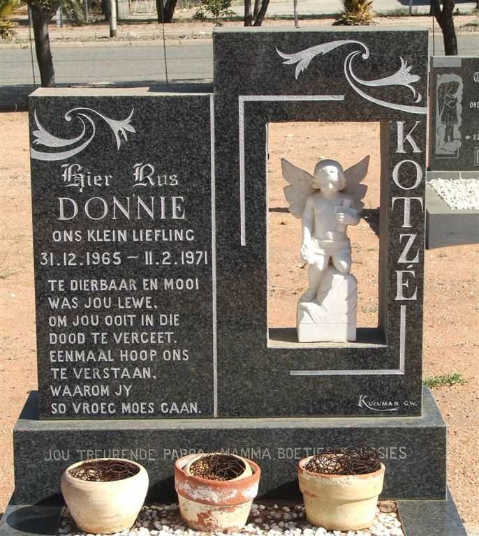 KOTZÉ Donnie 1965-1971