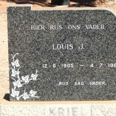 KRIEL Louis J. 1905-1964