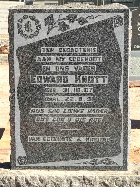 KNOTT Edward 1907-1951