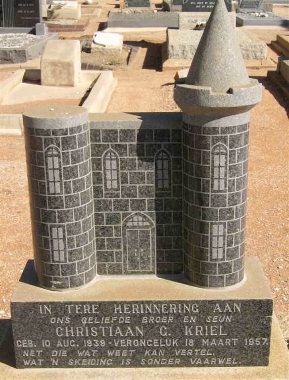 KRIEL Christiaan G. 1939-1957