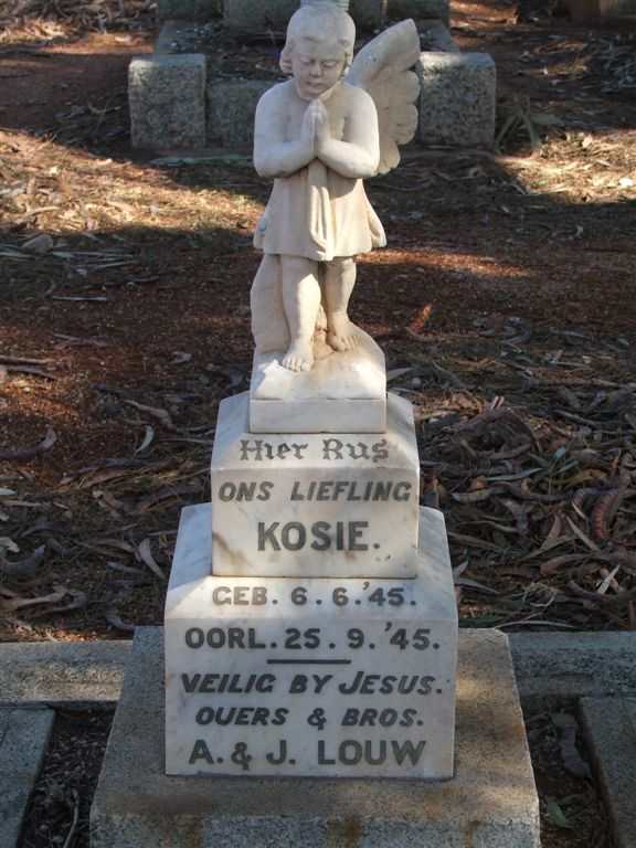 LOUW Kosie 1945-1945