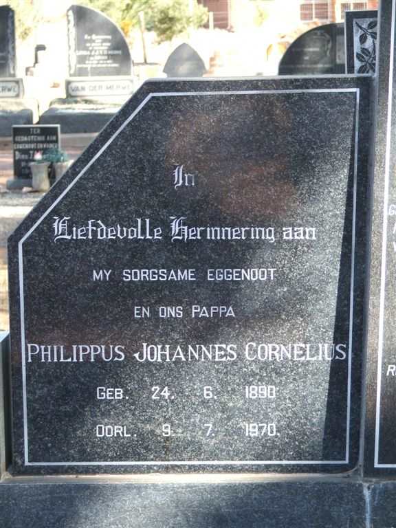 LOOTS Philippus Johannes Cornelius 1890-1970