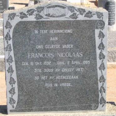 LOOTS Francois Nicolaas 1892-1965