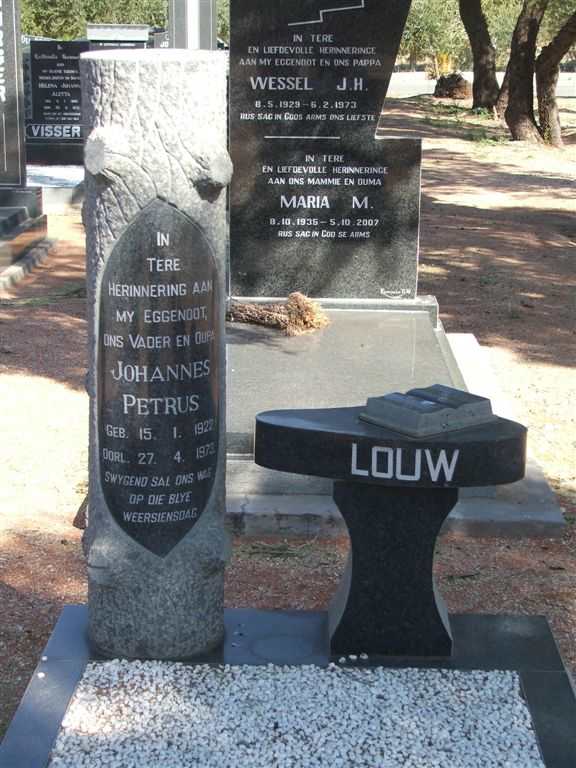 LOUW Johannes Petrus 1922-1973