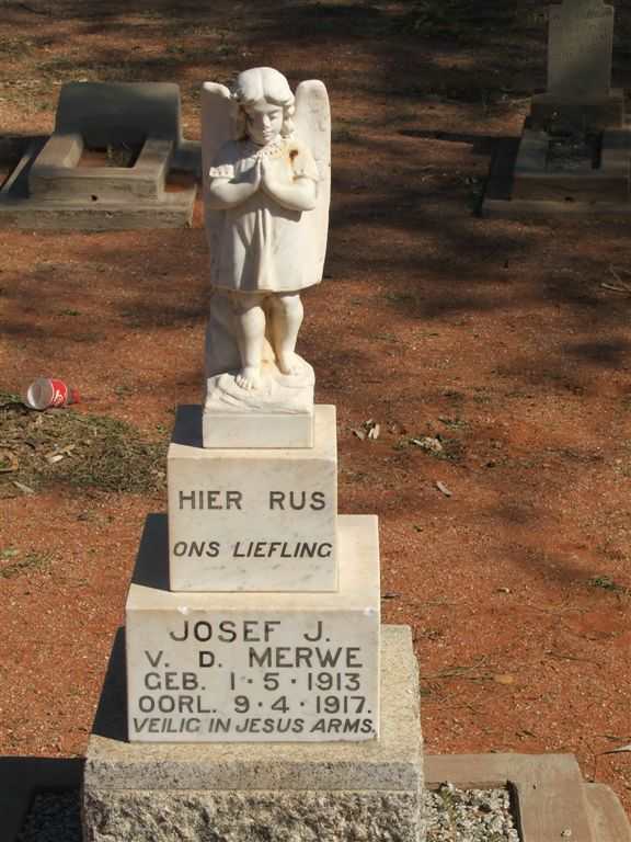 MERWE Josef J., v.d. 1913-1917