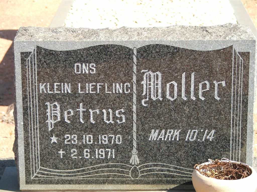 MOLLER Petrus 1970-1971