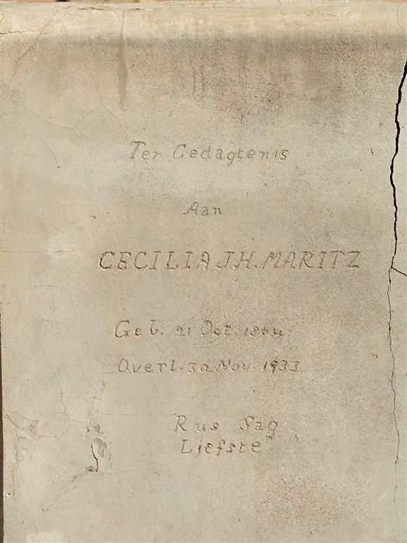 MARITZ Cecilia J.H. 1854-1933