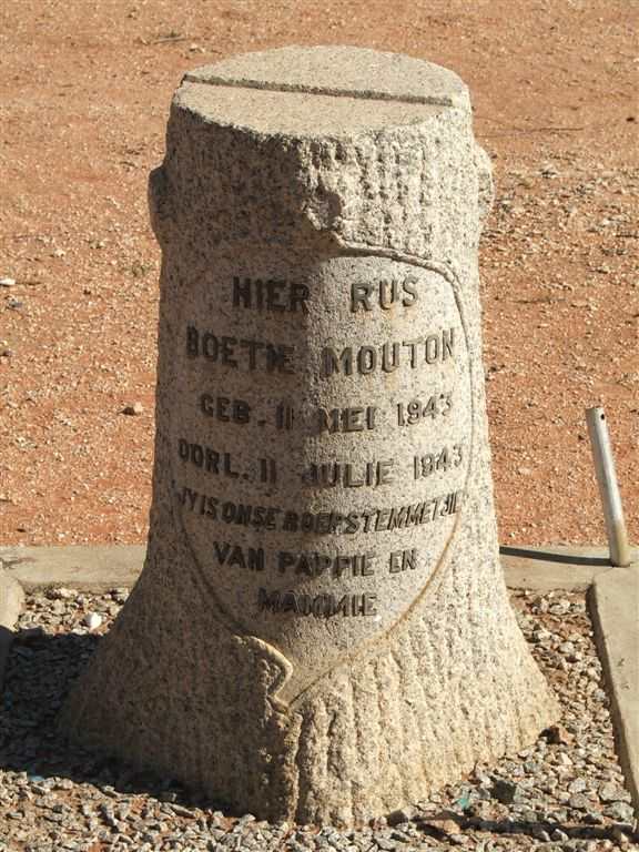MOUTON Boetie 1943-1943