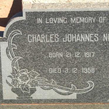 NEL Charles Johannes 1917-1958