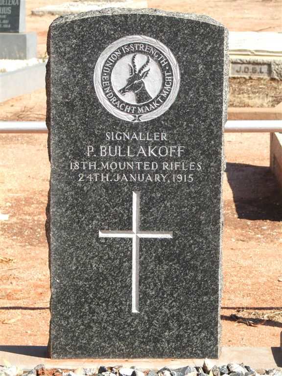 BULLAKOFF P. -1915