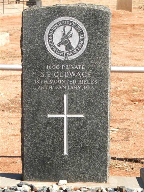 OLDWAGE S.P. -1915