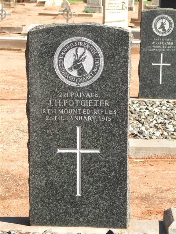 POTGIETER J.H. -1915