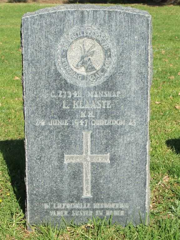 KLAASTE L. -1947