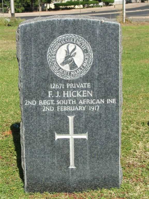 HICKEN F.J. -1917
