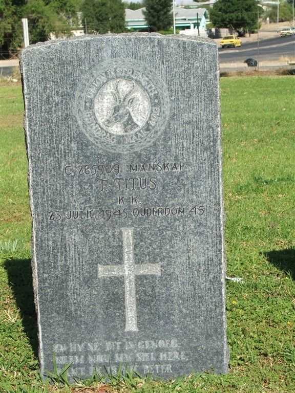 TITUS T. -1945