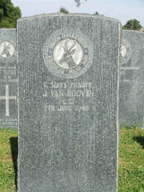 ROOYEN J.,van -1946