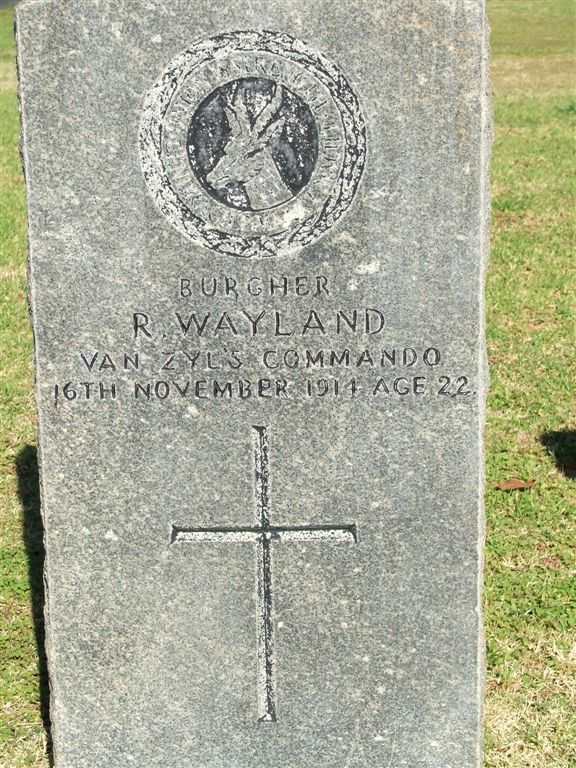 WAYLAND R. -1914