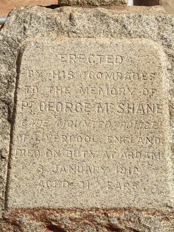 McSHANE George -1912