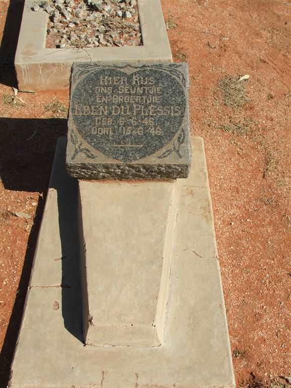 PLESSIS Eben, du 1946-1946