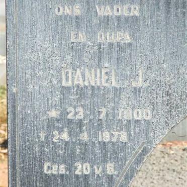 PLESSIS Daniel J., du 1900-1978