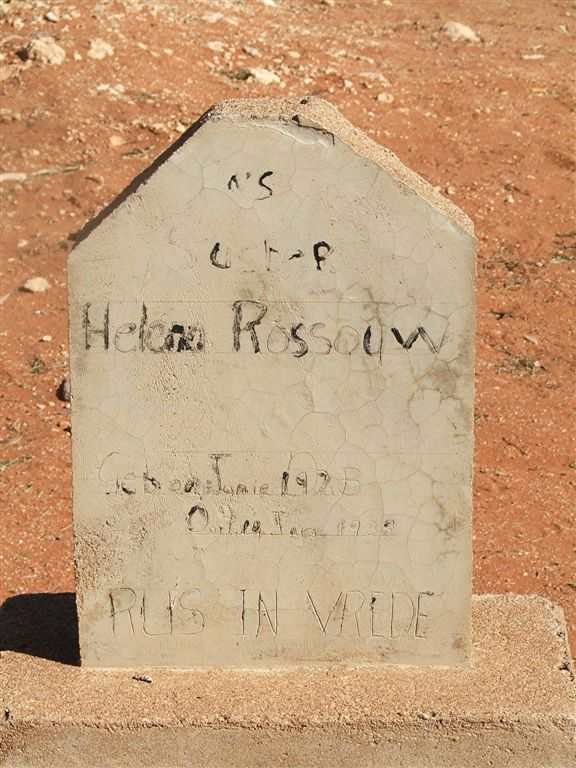 ROSSOUW Helena 1923-1938