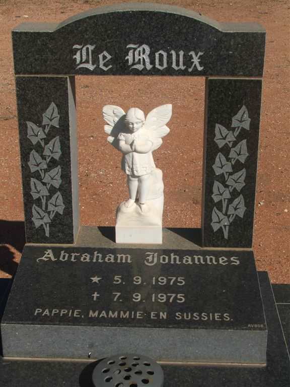ROUX Abraham Johannes, le 1975-1975