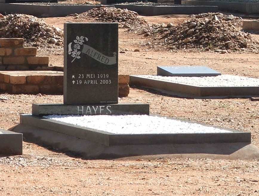 HAYES Alfred 1919-2003