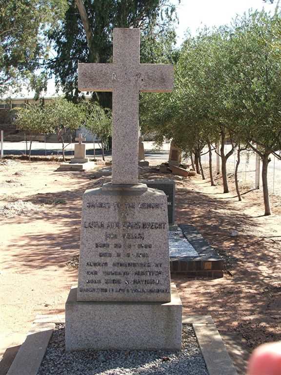 ENGELBRECHT Laura Ann nee WELLS 1890-1961
