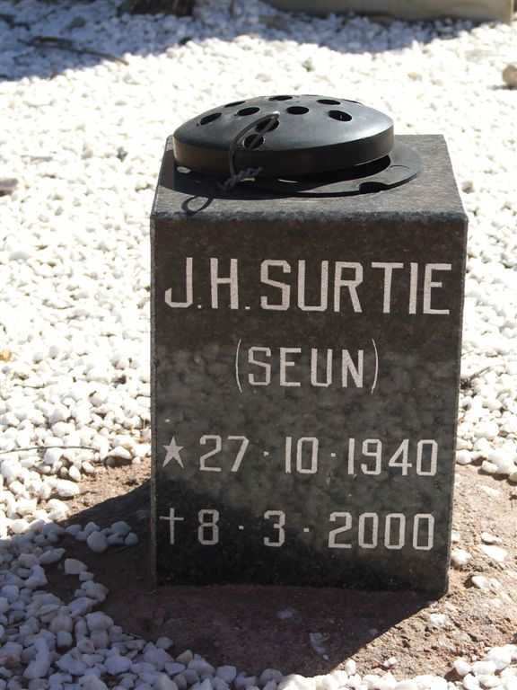 SURTIE J.H. 1940-2000