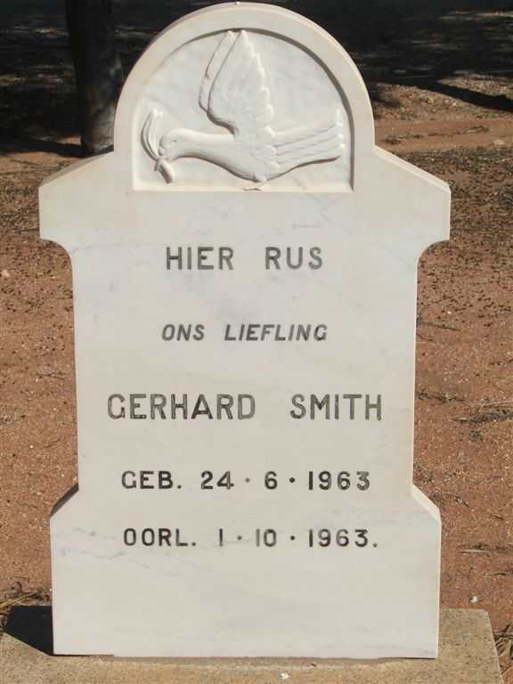 SMITH Gerhard 1963-1963