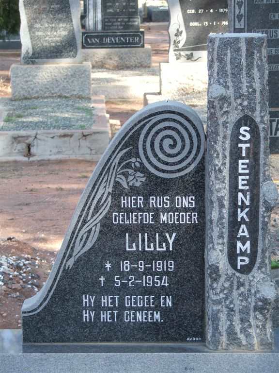 STEENKAMP Lilly 1919-1954