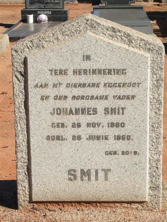 SMIT Johannes 1880-1950