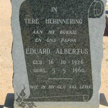 SMIT Eduard Albertus 1926-1960