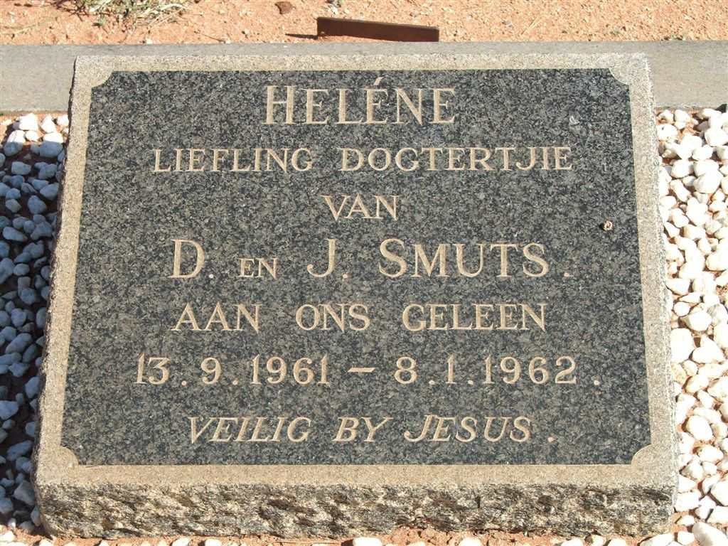 SMUTS Heléne 1961-1962