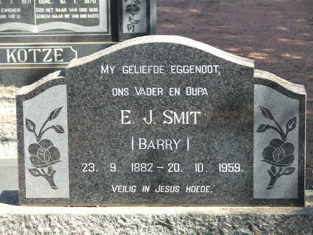 SMIT E.J. 1882-1959