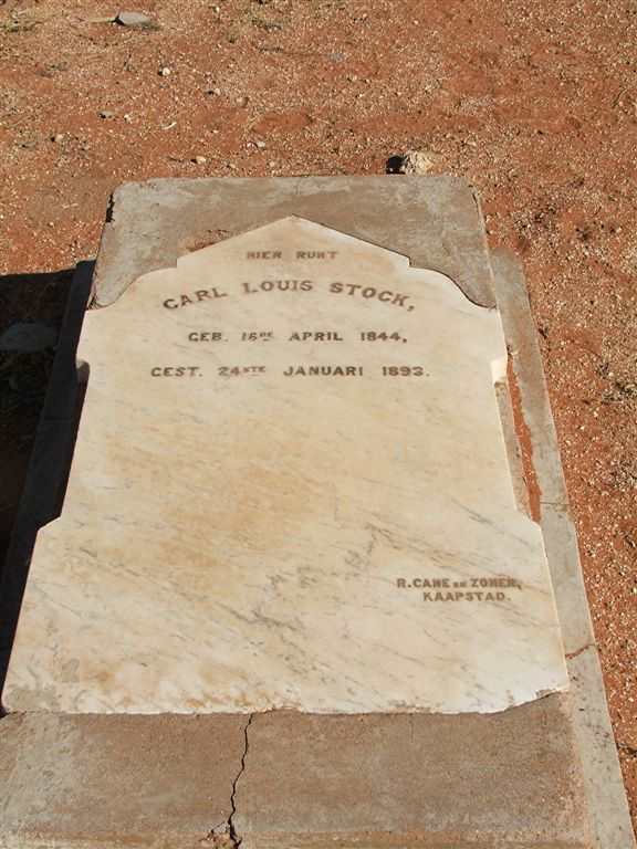 STOCK Carl Louis 1844-1893