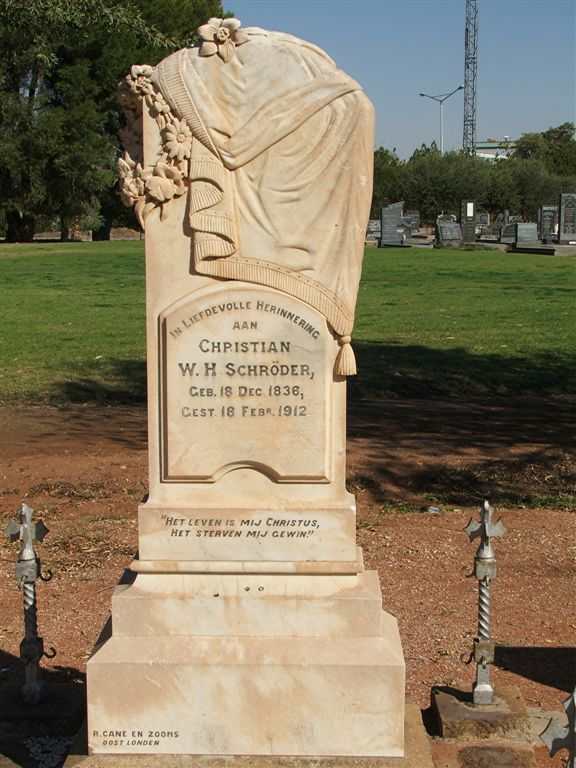 SCHRODER Christian W.H. 1836-1912