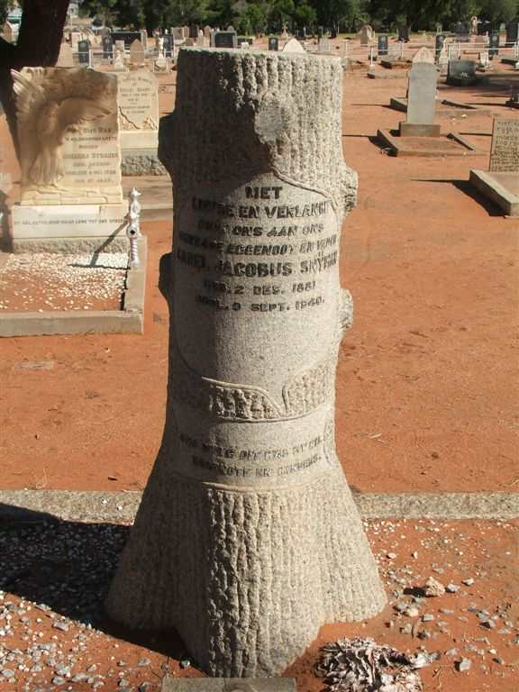 SNYMAN Carel Jacobus 1881-1940