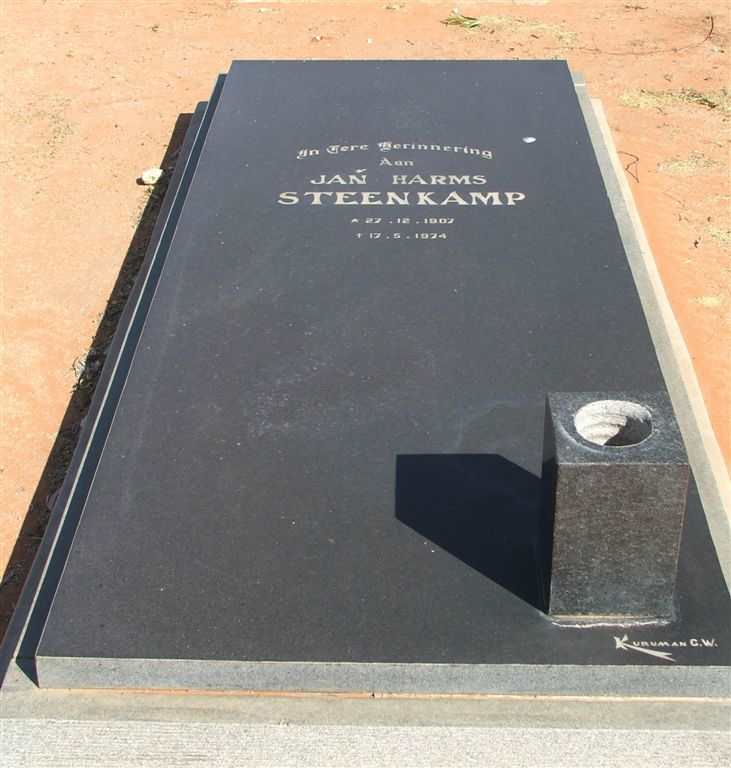 STEENKAMP Jan Harms 1907-1974