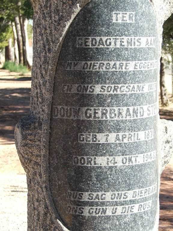 STEYN Douw Gerbrand 1871-1948