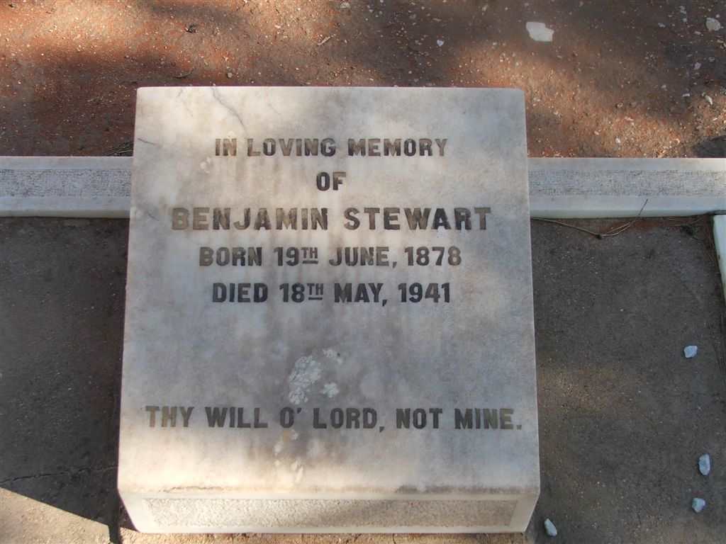 STEWART Benjamin 1878-1941